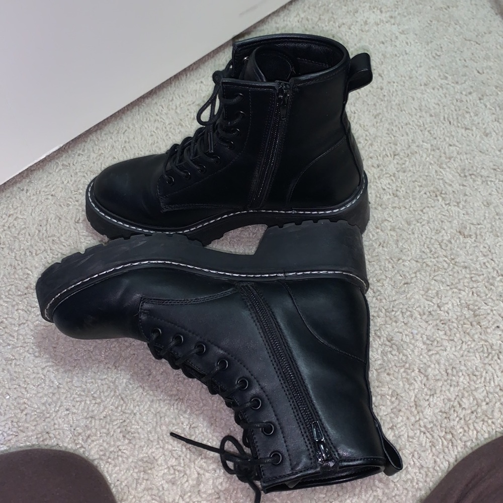 Madden Girl combat boots
